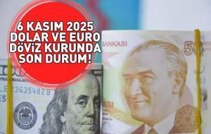 Dolar ne kadar, euro kaç TL? 6 KASIM 2025 DOLAR VE EURO ALIŞ - SATIŞ FİYATI CANLI TAKİP EKRANI!