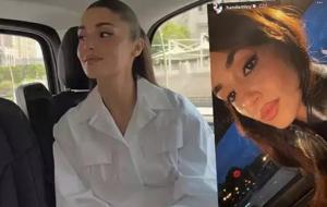 Hande Erçel’den yolculuk paylaşımı! Sanal medyayı yine salladı