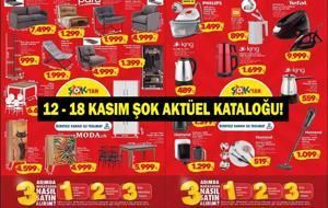12-18 KASIM ŞOK AKTÜEL KATALOĞU: 12 Kasım Çarşamba Şok Aktüel Kataloğunda Neler Var? Bu Hafta ŞOK'ta Neler İndirimde?