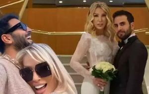 Seda Sayan Sahneyi Aşka Dönüştürdü! Eşi Çağlar Ökten’e Aşk Dolu Bakışlar