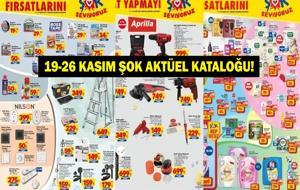 19-26 KASIM ŞOK AKTÜEL KATALOĞU: 19 Kasım Çarşamba Şok Aktüel Kataloğunda Neler Var? Bu Hafta ŞOK'ta Neler İndirimde?