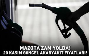 MAZOTA ZAM GELİYOR! 20 Kasım 2025 motorin ne kadar, benzin kaç TL? Motorin fiyatında 2,5 TL'lik artış bekleniyor! Ankara, İzmir ve İstanbul'da güncel fiyatlar