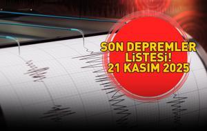 SON DAKİKA DEPREM HABERLERİ 21 KASIM 2025 | Deprem mi oldu, nerede, kaç şiddetinde? Kandilli Rasathanesi – AFAD açıkladı: Balıkesir, Malatya, Manisa...