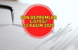 SON DAKİKA DEPREM HABERLERİ 22 KASIM 2025 | Deprem mi oldu, nerede, kaç şiddetinde? Kandilli Rasathanesi-AFAD son depremler listesi: Balıkesir, Manisa...