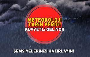 SON DAKİKA HAVA DURUMU HABERLERİ 22 KASIM 2025 | Bugün hava nasıl olacak? Meteoroloji tarih verdi! Kuvvetli geliyor: İstanbul, Ankara...