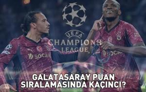 GALATASARAY UEFA ŞAMPİYONLAR LİGİ PUAN DURUMU: Galatasaray puan sıralamasında kaçıncı, kaç puanı var? Galatasaray-Union Saint-Gilloise maçı için geri sayım!