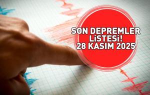 SON DAKİKA DEPREM HABERLERİ 28 KASIM 2025 | Deprem mi oldu, nerede, kaç şiddetinde? Kandilli Rasathanesi-AFAD son depremler listesi: Ege Denizi, Balıkesir...