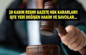  Adalet Bakanlığı Kararnamesi ile Yeri Değişen Hakimler ve Savcılar Listesi! Resmi Gazete'de Yayımlandı...