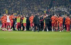 Fenerbahçe- Galatasaray derbisi öncesi gerilim! Zor ayırdılar