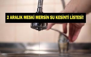  Mersin'de Sular Ne Zaman Gelecek? MESKİ Mersin Su Kesintisi Ne Zaman Bitecek?