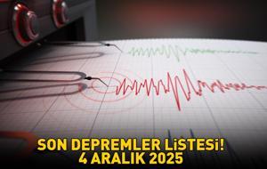 AFAD SON DEPREMLER LİSTESİ 4 ARALIK 2025 | Deprem mi oldu, nerede, kaç şiddetinde? Kandilli Rasathanesi ve AFAD açıkladı! Balıkesir...