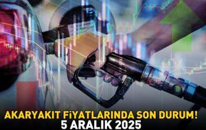 BENZİN, MOTORİN, LPG AKARYAKIT FİYATLARINDA SON DURUM 5 ARALIK 2025 | Bugün benzin ya da motorine indirim veya zam var mı? Ankara, İzmir, İstanbul akaryakıt fiyatları!