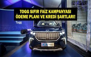 TOGG SIFIR FAİZ KAMPANYASI: TOGG Sıfır Faiz Kredi Kampanyası Başladı Mı, Şartlar Neler? TOGG T10X ve T10F Ne Kadar? İşte T10X ve T10F Kredi Fırsatları ve Ödeme Tablosu...