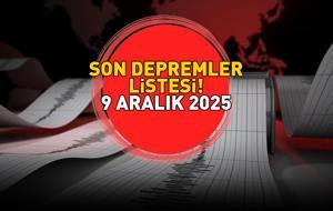 SON DAKİKA DEPREM HABERLERİ 9 ARALIK 2025 | Deprem mi oldu, nerede, kaç şiddetinde? Kandilli Rasathanesi-AFAD son depremler listesi: Balıkesir...