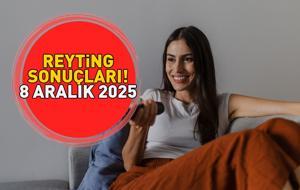 REYTİNG SONUÇLARI 8 ARALIK 2025 | Reyting sonuçları açıklandı mı, kim birinci oldu? Uzak Şehir, Kuruluş Orhan, MasterChef...