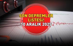 SON DAKİKA DEPREM HABERLERİ 10 ARALIK 2025 | Deprem mi oldu, nerede, kaç şiddetinde? Kandilli Rasathanesi-AFAD son depremler listesi: Balıkesir...