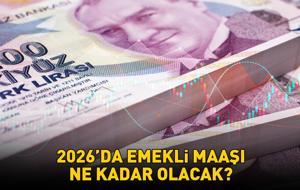 EMEKLİ MAAŞI ZAMMI 2026 HESAPLAMA TABLOSU | 5 aylık enflasyon farkına göre SSK ve BAĞKUR 2026'da emekli maaşı ne kadar olacak, yüzde kaç zam gelecek?