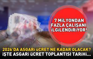 ASGARİ ÜCRET 2026 TOPLANTISI TARİHİ VE SAATİ | Brüt-net 2026'da asgari ücret ne kadar olacak? Asgari ücret toplantısı ne zaman, saat kaçta? Zam senaryoları!