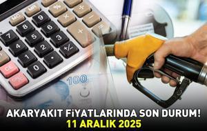 AKARYAKIT FİYATLARINDA SON DURUM 11 ARALIK 2025 | Benzin ya da motorine zam veya indirim var mı? Ankara, İzmir, İstanbul akaryakıt fiyatları!