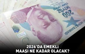 EMEKLİ MAAŞI ZAMMI 2026 HESAPLAMA TABLOSU | 5 aylık enflasyon farkına göre SSK ve BAĞKUR 2026'da emekli maaşı ne kadar olacak, yüzde kaç zam gelecek?