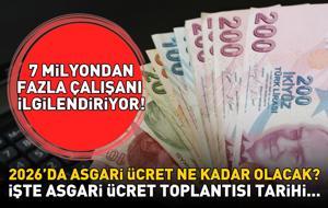 ASGARİ ÜCRET 2026 TOPLANTISI TARİHİ VE SAATİ | 2026'da asgari ücret ne kadar olacak? Asgari ücret toplantısı ne zaman, saat kaçta? Zam senaryoları!