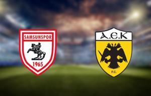 SAMSUNSPOR - AEK ATİNA MAÇI SAATİ VE KANALI | UEFA Konferans Ligi Samsunspor - AEK Atina maçı ne zaman, saat kaçta, hangi kanalda? Muhtemel 11'ler!