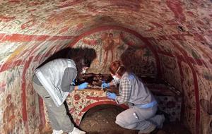 İznik'te erken Hristiyanlık dönemine ait benzersiz 'Çoban İsa' figürü ortaya çıkarıldı