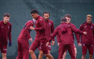 Trabzonspor, Beşiktaş maçına hazırlanıyor