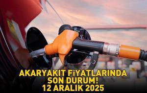 BENZİN, MOTORİN, LPG AKARYAKIT FİYATLARINDA SON DURUM 12 ARALIK 2025 | Benzin ne kadar, motorin kaç TL? Ankara, İzmir, İstanbul akaryakıt fiyatları!