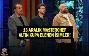 MASTERCHEF'TE KİM ELENDİ 13 ARALIK? MasterChef Türkiye Altın Kupa'da kim elendi, kim gitti? 13 Aralık 2025 İki yarışmacı veda etti!