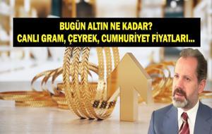 16 ARALIK CANLI ALTIN FİYATLARI : Gram Altın Ne Kadar? Çeyrek Altın Fiyatı Ne? Yarım, Cumhuriyet Altını Ne Kadar? Fiyatlar Düşüyor Mu? İşte 16 Aralık Altın Fiyatları