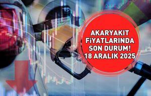 BENZİN, MOTORİN, LPG AKARYAKIT FİYATLARINDA SON DURUM 18 ARALIK 2025 | Benzin ya da motorine indirim veya zam var mı? Ankara, İzmir, İstanbul akaryakıt fiyatları