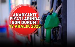 AKARYAKIT FİYATLARINDA SON DURUM 19 ARALIK 2025 | Benzin ya da motorine indirim veya zam var mı? Benzin, motorin, LPG dahil Ankara, İzmir, İstanbul akaryakıt fiyatları