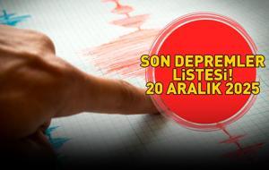 SON DAKİKA DEPREM HABERLERİ 20 ARALIK 2025 | Deprem mi oldu, nerede, kaç şiddetinde? Kandilli Rasathanesi-AFAD son depremler listesi! Balıkesir, Tokat, Muğla...