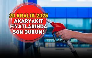 BENZİN, MOTORİN, LPG AKARYAKIT FİYATLARINDA SON DURUM 20 ARALIK 2025 | Benzin ne kadar, motorin kaç TL? Ankara, İzmir, İstanbul akaryakıt fiyatları