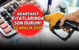 AKARYAKIT FİYATLARINA İNDİRİM YA DA ZAM VAR MI 22 ARALIK 2025? Benzin ne kadar, motorin kaç TL? Ankara, İzmir, İstanbul akaryakıt fiyatları