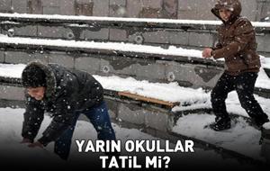 YARIN OKULLAR TATİL Mİ? 23 Aralık 2025 Salı günü hangi illerde okullar tatil? Meteoroloji'nin kuvvetli kar uyarısı sonrası gözler valiliklerde!