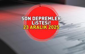 SON DAKİKA DEPREM HABERLERİ 23 ARALIK 2025 | Deprem mi oldu, nerede, kaç şiddetinde? Kandilli Rasathanesi-AFAD son depremler listesi! Balıkesir, Antalya...