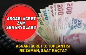 SON DAKİKA | ASGARİ ÜCRET 3. TOPLANTISININ TARİHİ VE SAATİ BELLİ OLDU | Asgari ücret 3. toplantısı ne zaman, saat kaçta? 2026 asgari ücret zammı bugün açıklanır mı?