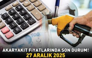 BENZİN, MOTORİN, LPG AKARYAKIT FİYATLARINDA SON DURUM 27 ARALIK 2025 | Benzin ya da motorine indirim veya zam var mı? Ankara, İzmir, İstanbul'da akaryakıt fiyatları