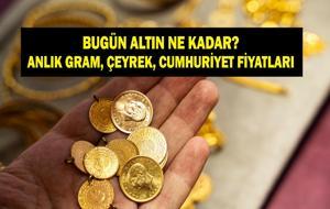 31 ARALIK 2025 CANLI ALTIN FİYATLARI: Gram Altın Ne Kadar? Çeyrek Altın, Yarım Altın, Cumhuriyet Altını Ne Kadar? 31 Aralık Çarşamba Canlı Altın Kuru...