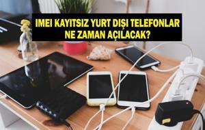 YURT DIŞI TELEFONLAR NE ZAMAN AÇILACAK? IMEI Kaydı Olmayan Yurt Dışı Telefonlar Ne Zaman Kullanıma Açılır? IMEI Kayıt Sıfırlama Tarihi Ne Zaman? BTK’dan Son Dakika Açıklaması