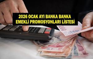  Hangi banka ne kadar emekli promosyonu veriyor? Ziraat, Yapı Kredi, Garanti, QNB, TEB, Vakıfbank, Halkbank, Denizbank en yüksek emekli promosyon veren bankalar listesi...