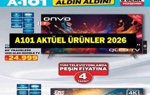 A101 8 OCAK AKTÜEL ÜRÜNLER KATALOĞU! A101'de bu hafta neler var?