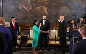 Maduro'nun yerine geçti! İşte ilk sözleri