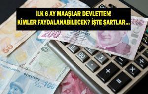 İLK 6 AY MAAŞ DESTEĞİ NEDİR? İlk 6 Ay Maaş Desteğinden Kimler Faydalanabilecek? Şartlar Neler? Erdoğan Açıkladı: Gençlere 445 Milyar TL'lik İstihdam Desteği!