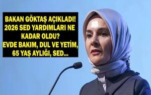  Bakan Göktaş Açıkladı! İşte 2026 Evde Bakım Aylığı, Engelli Maaşı ve 65 Yaş Aylığı 2026 Zam Oranları...