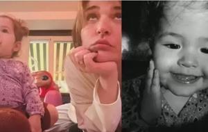 Gonca Vuslateri ve Kızı Asya Mone'den Yeni Aile Pozu: Sevimli Anlar Takipçilerini Büyüledi