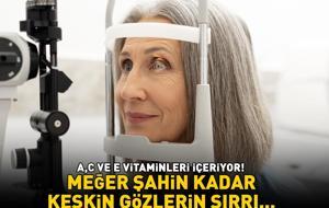 GÖZ SAĞLIĞINI DESTEKLEYEN 10 SÜPER BESİN! A, C ve E vitaminleri içeriyor! Meğer şahin kadar keskin gözlerin sırrı...