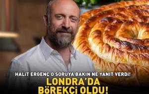 Muhteşem Yüzyıl'ın Sultan Süleyman'ıydı! Halit Ergenç Londra'da börekçi oldu! Ünlü oyuncu o soruya bakın ne yanıt verdi!